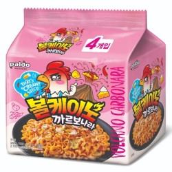 PALDO FUN & YUM Volcano Carbonara Creamy Spicy Chicken Noodle